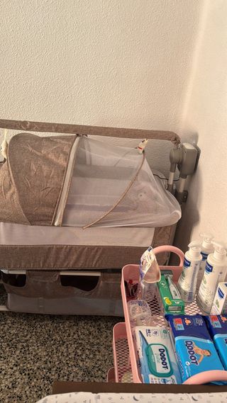 Cuna Colecho Eléctrica Bluetooth Ajustable