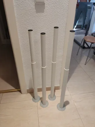 Patas extensibles Ikea blancas