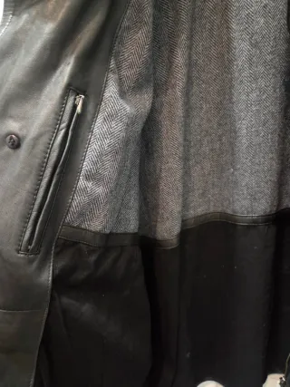 Chaqueta LACOSTE 50 L M Cazadora piel cuero xwz