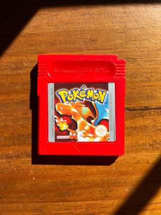 Pokemon Rojo Game Boy DMG-APAS-ESP
