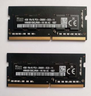 Memoria RAM DDR4 2666MHz 8GB (2x4GB)