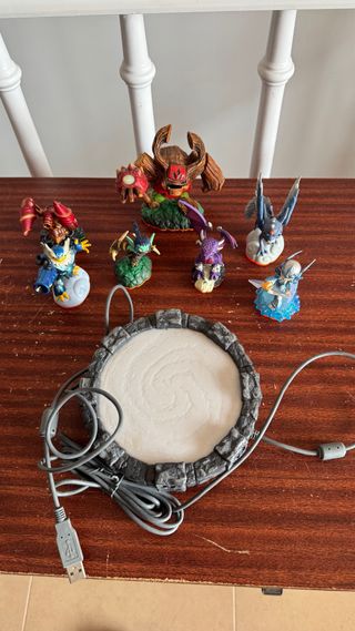 Juego, Portal y Figuras Skylanders Wii