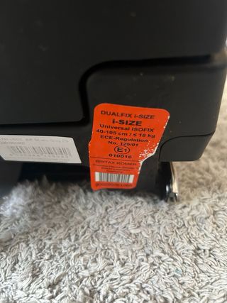 Silla Coche Britax Romer Dualfix i-Size