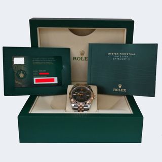 Rolex Datejust 41mm Acero y Oro Rosa Wimbledon