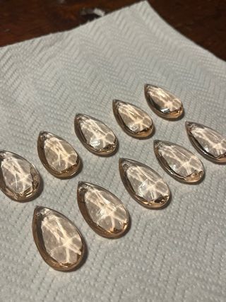 Pendente goccia vintage per lampadario