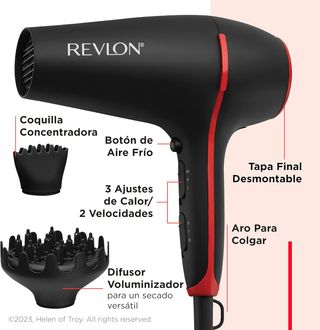 Secador Revlon SmoothStay 2000W Nuevo
