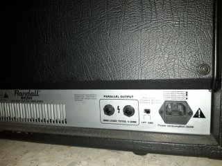 Cabezal Randall RH200 Guitarra