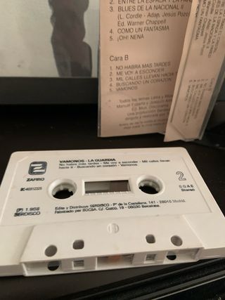 Cassetta La Guardia Vamonos