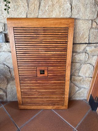 Mesa madera extensible y 5 sillas