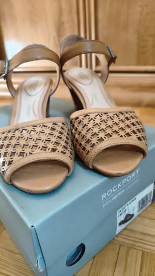 Sandalias Rockport Piel Beige