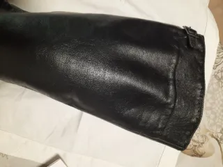Botas de piel negras mujer