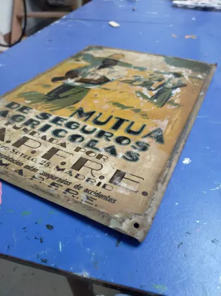 Publicidad Antigua Mapfre Seguros Agrícolas