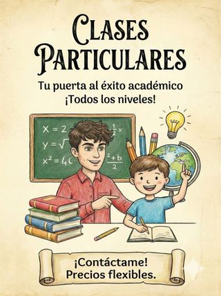 Clases particulares 14 euros