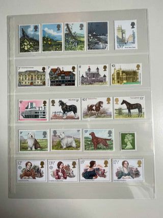 Sellos de Inglaterra nuevos