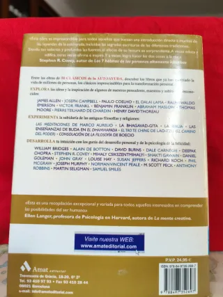 50 Clásicos de la autoayuda: 50 libros que tran...