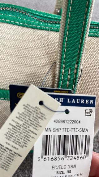 Minibolso tote shopper Polo Ralph Lauren