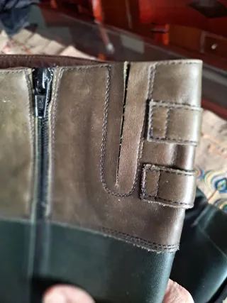 Botas altas caña ancha