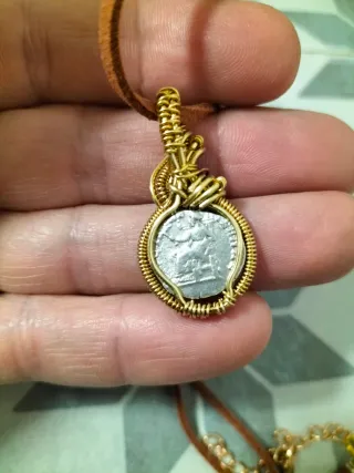 Ciondolo Denario Argento Settimio Severo