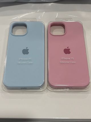Fundas iPhone 15 Silicona Colores