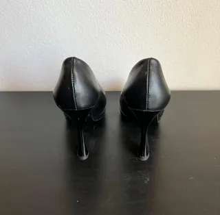 Décolleté nere con tacco