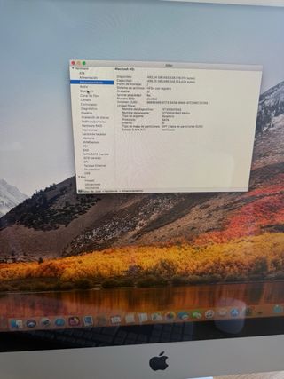 iMac 27 Plata con macOS Sierra, finales 2012