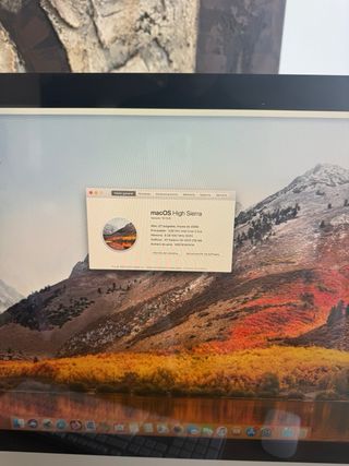 iMac 27 Plata con macOS Sierra, finales 2012