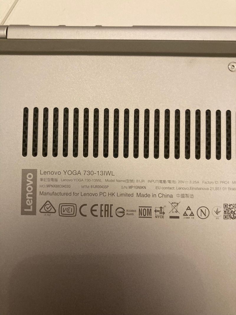Lenovo Yoga 730-13IWL Portátil 2 en 1 afbeelding 3