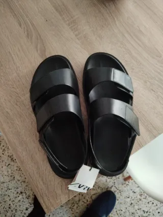 Sandalias Negras