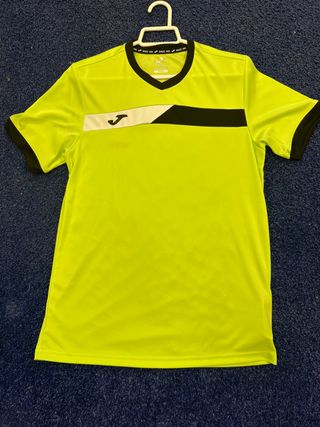 Camiseta Joma Padel Verde Neón