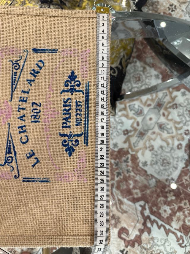 Bolso de Arpillería Le Chatelard Paris