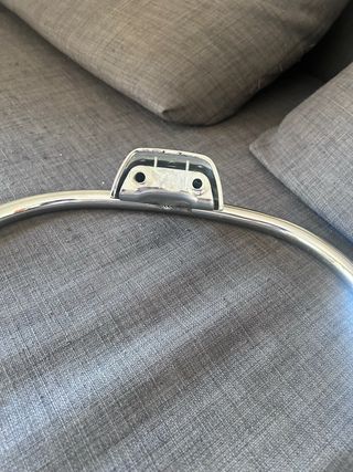 Asidero trasero Vespa Primavera Plata