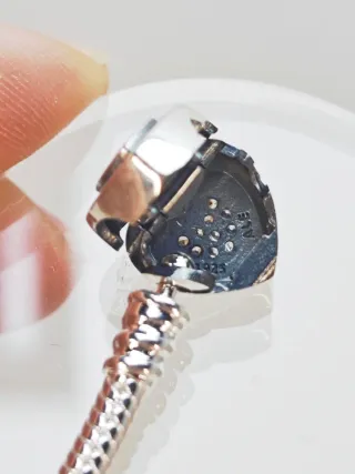 Pulsera Pandora Corazón Plata 19cm