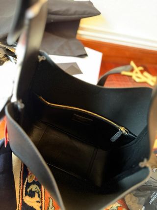 Bolso Tote Saint Laurent Negro