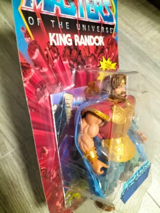 Masters of the Universe origins King Randor Mattel