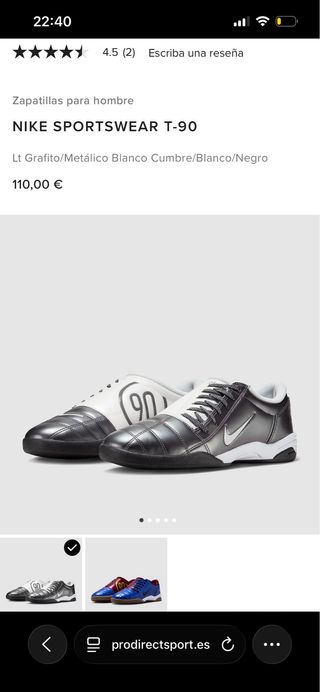 Nike Total 90 Zapatillas Fútbol Indoor