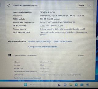 Ordenador portátil HP Elitebook i5
