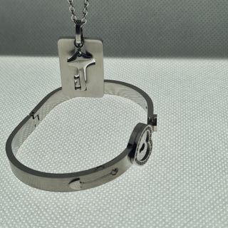 Bracciale e Catenina con Chiave