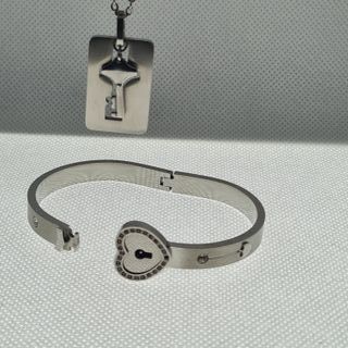 Bracciale e Catenina con Chiave