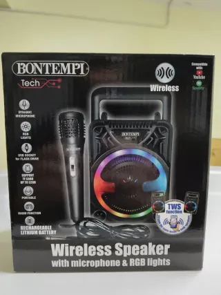 Cassa Bluetooth Bontempi con Microfono