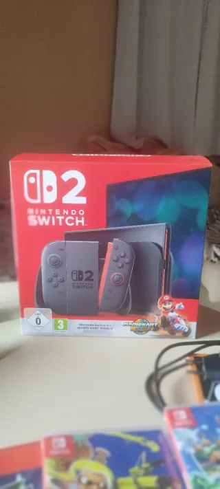 Nintendo Switch 2 + 7 Juegos (Poco uso)