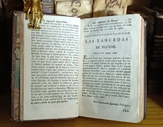 LIBRO ANTIGUO. FCO. DE QUEVEDO (1788)