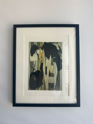 Cuadro Ikea con lámina