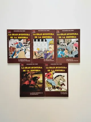 Lote 21 Comics La Gran Aventura de la Historia