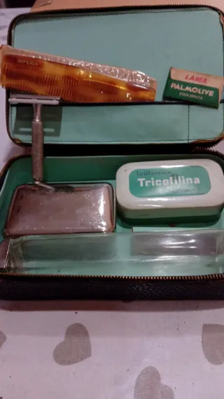 Set da viaggio uomo vintage anni '40