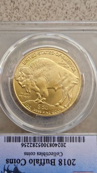 Moneda Buffalo 2018 Coleccionable