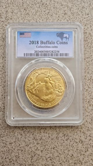 Moneda Buffalo 2018 Coleccionable