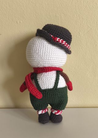 Muñeco Nieve Amigurumi Colección Navidad