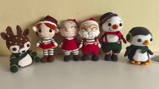 Muñeco Nieve Amigurumi Colección Navidad