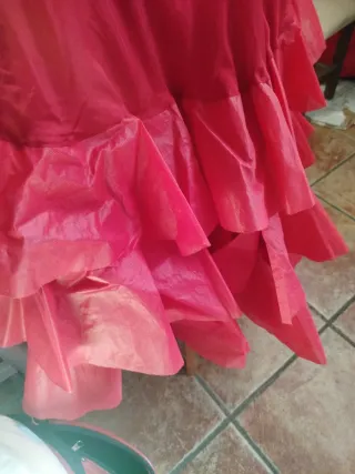 Cancán Flamenco Rojo