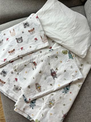 Sábanas Cuna 120x180 Animales